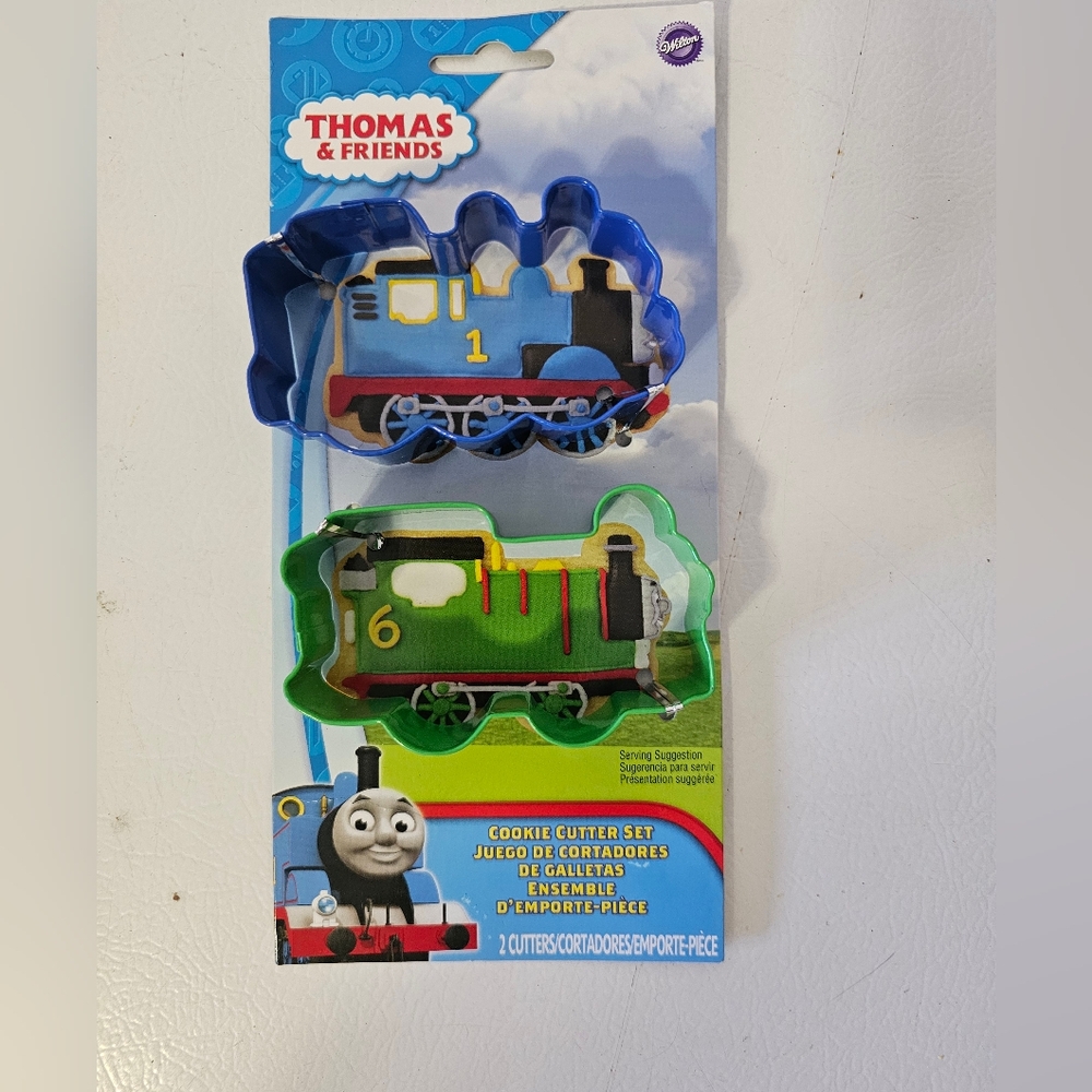 Wilton Thomas the Tank Engine Cookie Cutter Set Of 2